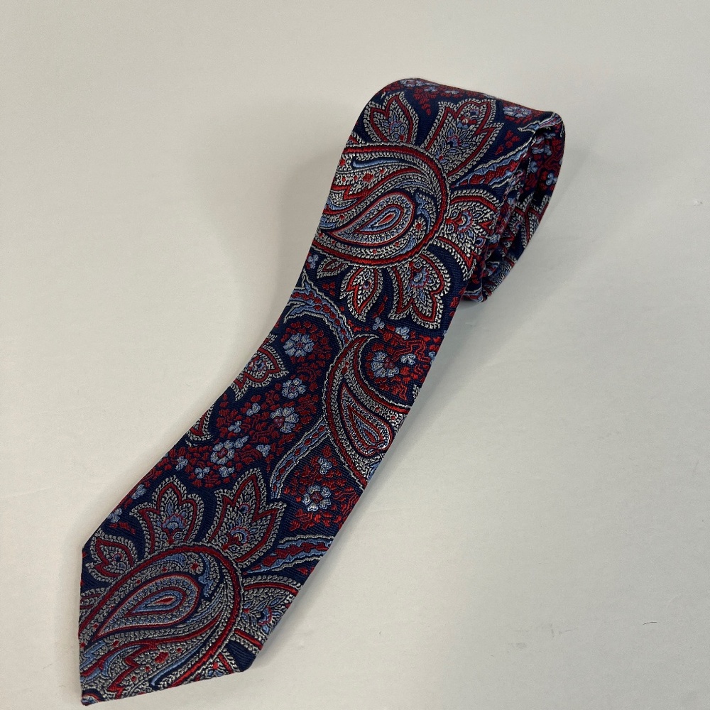 Ralph Lauren Neck Tie Like New Red/Blue/White